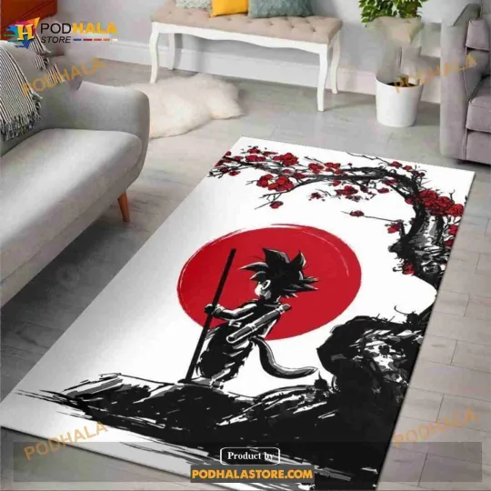 Discover Cute Dragon Ball Area Rug Rugs For Living Room Rug Home Decor Gift