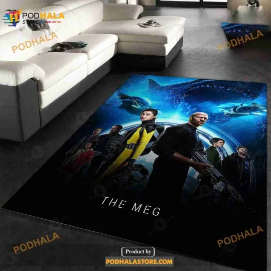 Discover The Meg Rug Movie Rug- Indoor Outdoor Rugs
