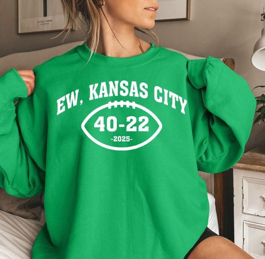 Discover Funny Ew Kansas City Unisex Crewneck Sweatshirt