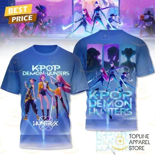 Discover KPop Demon Hunters 3D T-Shirt