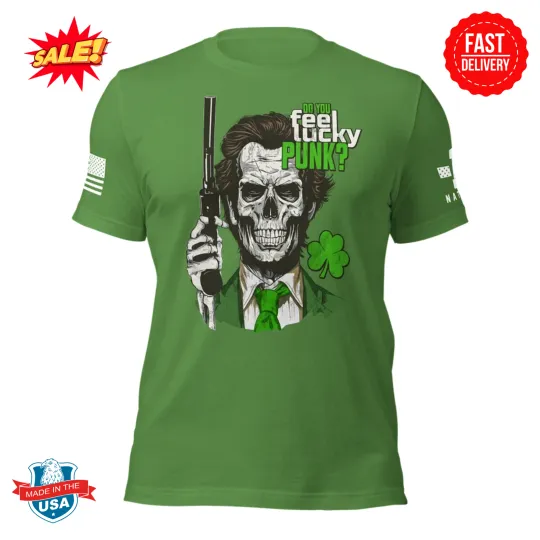 Discover Do you feel LUCKY punk? The perfect 3D shirt for St Paddy's Day S-5XL