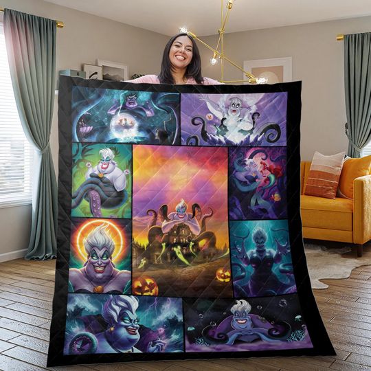 Discover Octopus Villain Fleece Blanket, Animated Movie Fleece Blanket