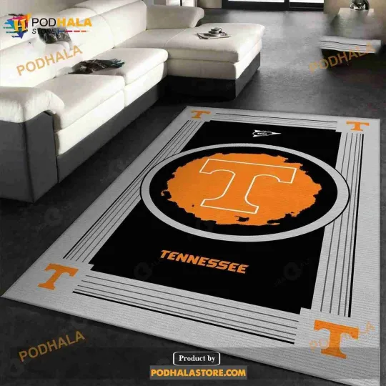 Discover Tennessee Volunteers Ncaa Team Logo Rug Room Carpet Custom Area Floor Home