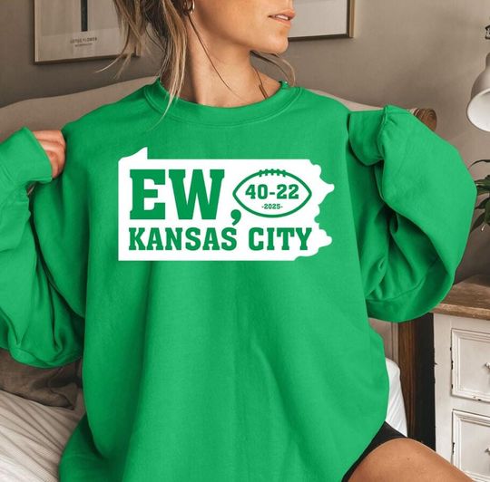 Discover Funny Philadelphia Football Champions Unisex Crewneck Sweatshirt, Philly Championship Shirt, Ew Kansas City Hoodie, Football Retro Shirt