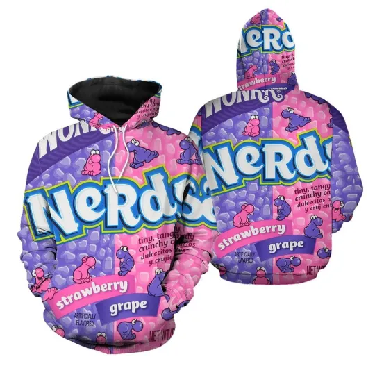 Discover Chocolate Candy Nerds Group Halloween Hoodie, Candy Group Costumes 3D Hoodie