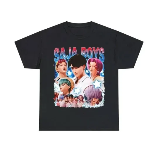 Discover Saja Boys KPop Demon Hunters T-Shirt for Kids and Adults