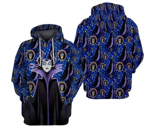 Halloween Villains Maleficent Hoodie
