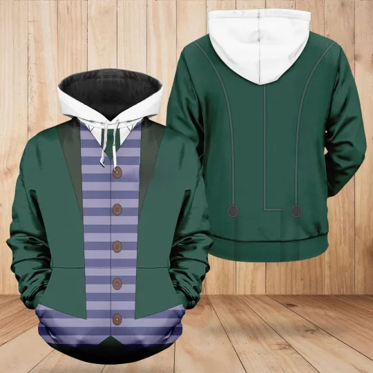 Haunted Mansion Host Hoodie , halloween gift for him_
