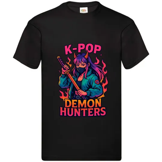 Discover K-Pop Demon Hunters T-Shirt
