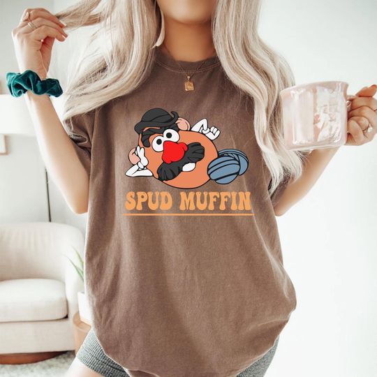 Discover Toy Story Shirt, Funny Disney T-Shirt, Man Disney Shirt, Funny Potato Head shirt, Disney Shirt for Men, Disney Tee for Women, Spud Muffin