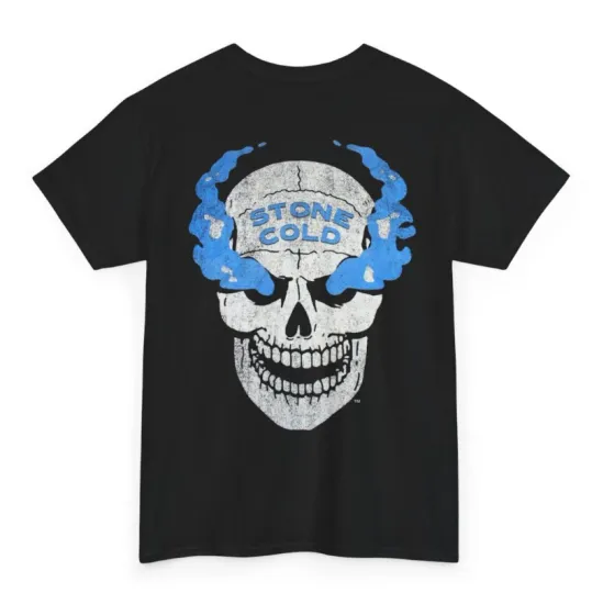 Discover Stone Cold Steve Austin 3 16 Smoking Skull Mens T-shirt