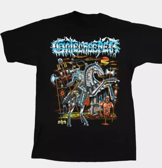 Discover GATECREEPER KNIGHT AND STEEL Shirt Black Unisex S-5XL