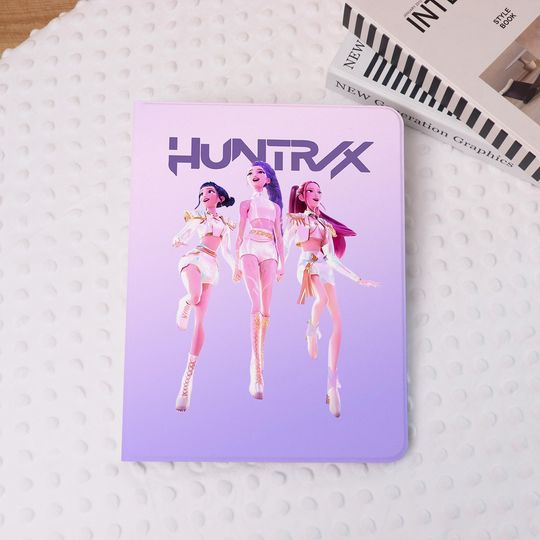 Discover Stylish HUNTRIX iPad Case Cover for iPad Air 7/6-11"/13", Air 5/4,iPad Pro 2022/2024, iPad Mini 7/6, iPad 9/10/11th Case With Pen Slot