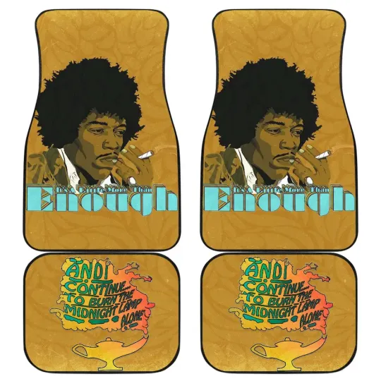 Discover Jimi Hendrix Car Floor Mats Singer Car Accessories For Fans