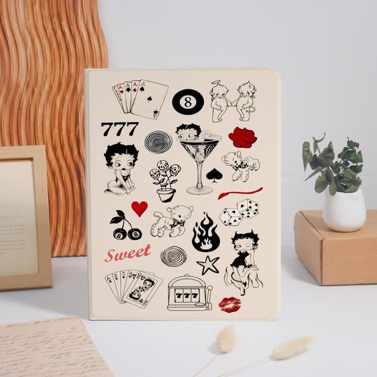 Discover Angel 777 iPad Case, iPad 10 10.9" 2022 iPad Air 4 5 6 iPad Pro 12.9'' 2021 Pro 11" 2022 iPad mini 6 Case, iPad Cover,Book & Flip