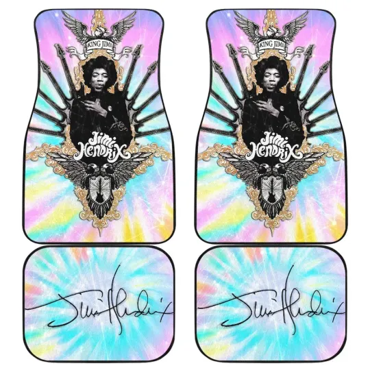 Discover Jimi Hendrix Car Floor Mats Singer Car Accessories For Fans