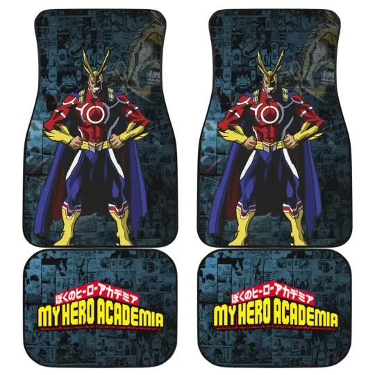 Discover One Might Hero Anime Car Floor Mats Anime Car Accessories For Fans