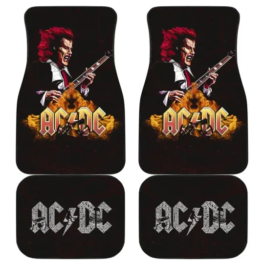 Discover AC DC Car Floor Mats Music Rock Band Car Accessories