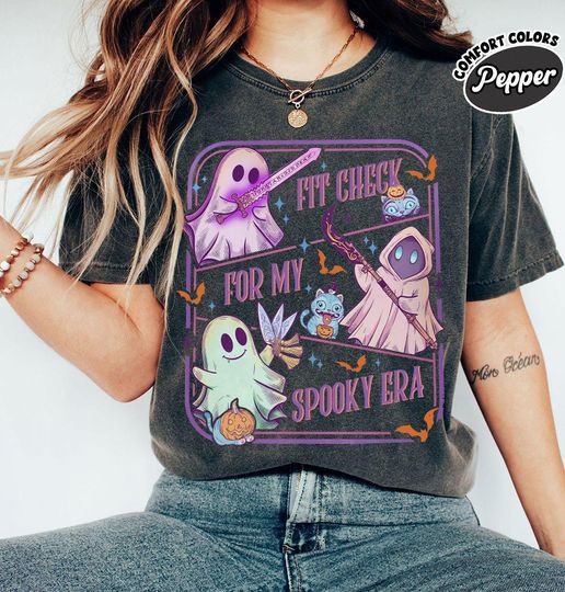 Discover Huntrix Demon Hunters Halloween Comfort Colors Shirt, Cute Spooky Season Kids Shirt, Huntrix Girls Shirt, Demon Hunters Merch, Youth Tee