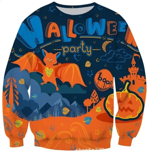 Discover Halloween Town University | Spooky College Style Jumper