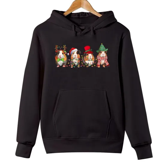 Discover Guinea Pig Christmas Hoodie, Merry Pigmas Hoodie