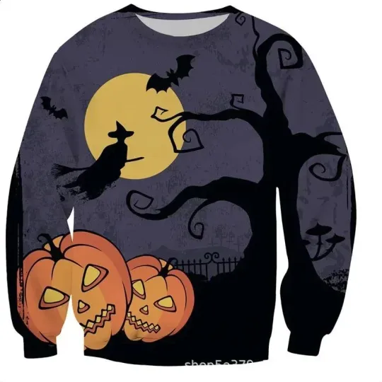 Discover My Favorite Horror Movie | Halloween Themed Crewneck | Scary Film Fan Jumper