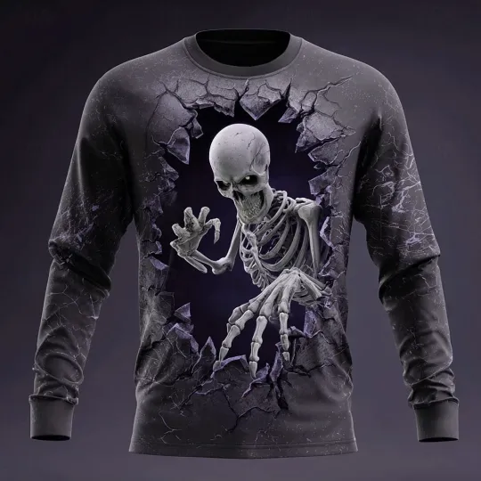 Discover Vintage Halloween Sweatshirt | Horror Movie Style | Classic Ghost Sweater