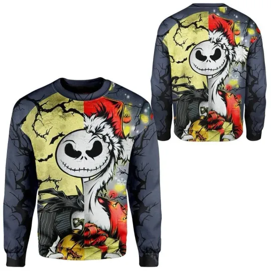 Discover Happy Haunting Halloween Sweater | Spooky Graphic Jumper