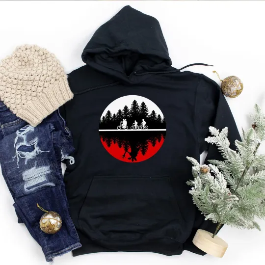 Discover Friends Don't Lie Upside Down Christmas Hoodie