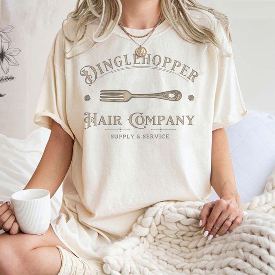 Discover Vintage Dinglehopper Hair Company Comfort Colors Shirt, Little Mermaid Inspired Shirt, Ariel Shirt, Disney Princess Shirt, Disneyworld Shirt