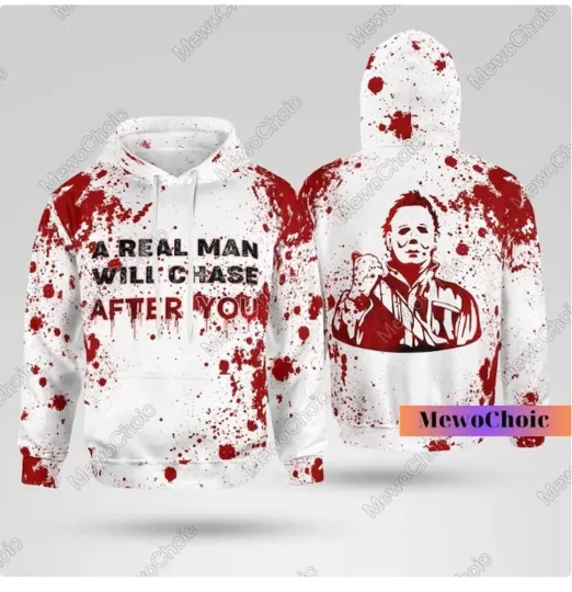 Discover Halloween Michael Myers 3D HOODIE HALLOWEEN GIFT 1