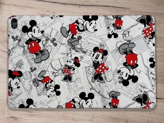 Discover Mickey Mouse iPad Case With Pencil Holder Disney Pad Pro 12.9 In M2 2022 Case iPad Pro 11" Case iPad Air 5 Case iPad 10.9 In iPad Mini 6