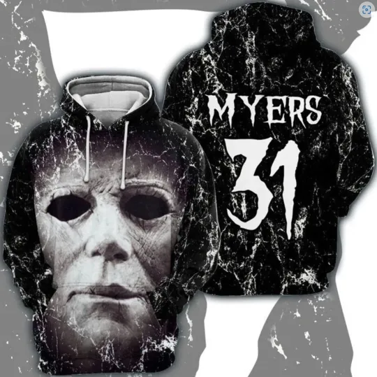 Discover Michael Myers Halloween Horror Movie 3D HOODIE US Size All Over Print Best Price