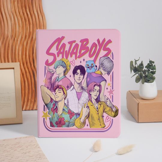 Discover Sajaboys Pink Pad Case, iPad 10 10.9" 2022 iPad Air 4 5 6 iPad Pro 12.9'' 2021 Pro 11" 2022 iPad mini 6 Case, iPad Cover,Book & Flip