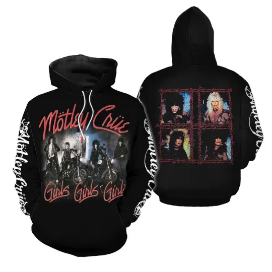 Discover Motley Crue 3D Hoodie 3D Hoodie Kids