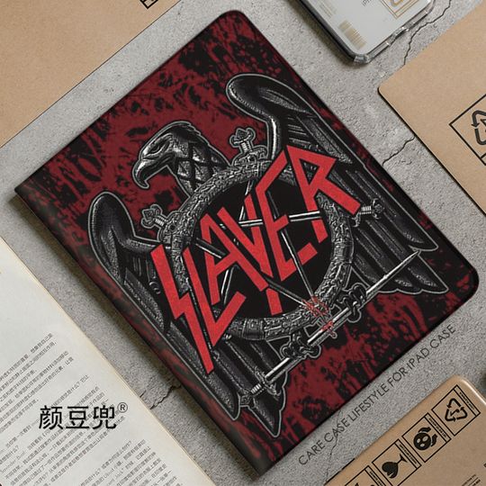 Slayer Heavy Metal Rock Band For iPad 10.2 9th Mini 6 5 Case For iPad Air 4 5 iPad Pro 11 12.9 Protective Shell