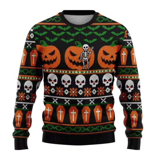 Discover Boo-tiful Halloween Jumper | Cute Ghost Crewneck | Women's & Men's