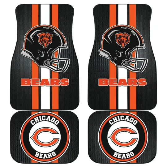 Discover Car Floor Mats American Football Helmet Car Accessories