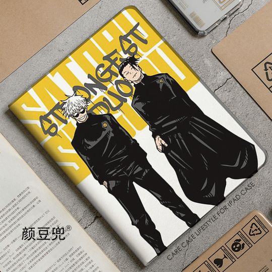 Discover Geto Suguru Anime Satoru Goj For iPad Air 4 5 Mini 5 6 Case For Pro 12.9 11 For iPad 10th Protective Shell Pro13