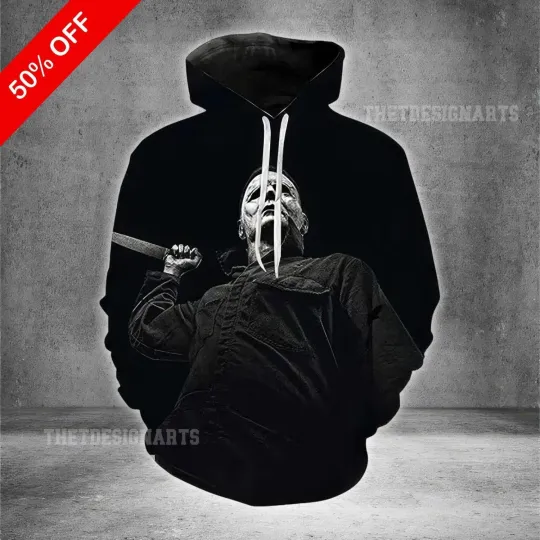 Halloween Horror Hoodie Michael Myers Inspired 3D Print Shirt4