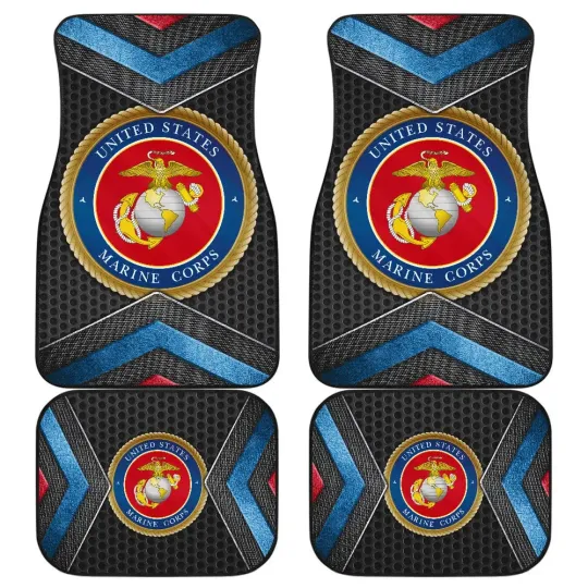 Discover United States Marine Corps Car Floor Mats Armed Forces Car Accessories