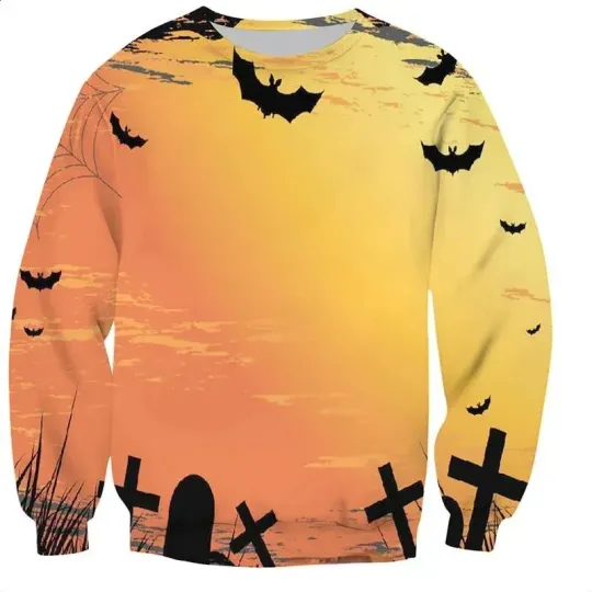 Halloween Pumpkin Spice Jumper | Autumn Vibe Crewneck | Cozy Fall Sweater