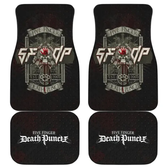Discover Five Finger Death Punch FFDP Heavy Metal Band Car Floor Mats Music Band Car