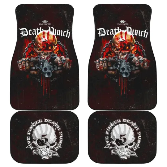 Discover Five Finger Death Punch FFDP Heavy Metal Band Car Floor Mats Music Band Car