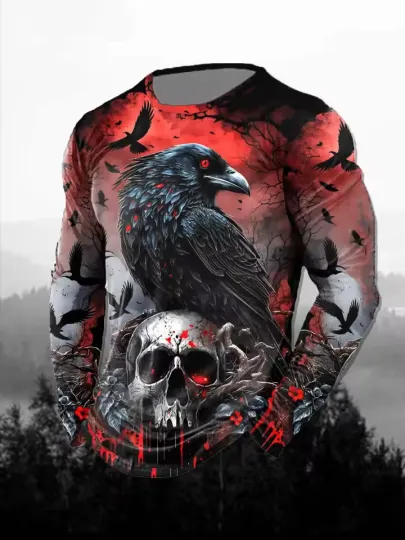 Discover Halloween Skeleton Bones Sweater 3D – Gothic Pullover Knitwear Casual Streetwear