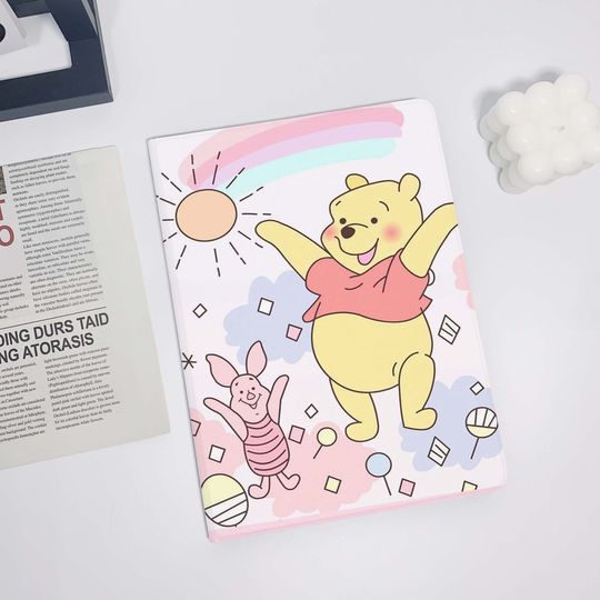 Discover Winnie the Pooh iPad Air 5 2022 iPad 10 2022 iPad 9 case,iPad Pro 11" 12.9'' 2022 iPad Pro 12.9'' 2021 iPad mini 6 case ipad case