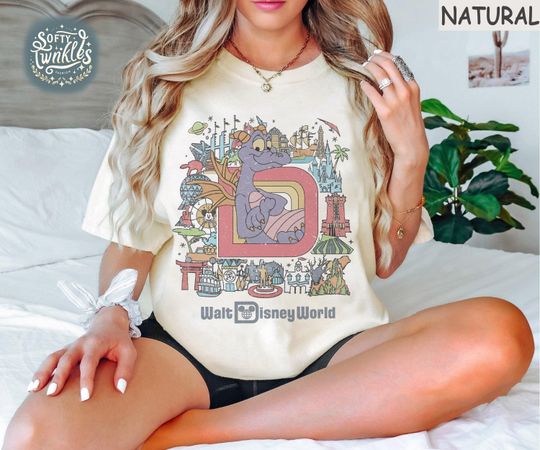 Discover Retro Disney World Shirt, Disney Figment Shirt, Retro Walt Disney World, Disney Epcot Figment Shirt, Disney Epcot Shirt, Disney Trip Shirt