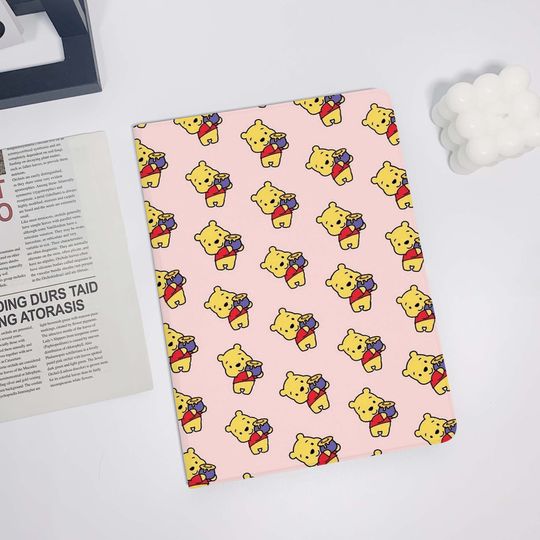 Discover Winnie the Pooh the Bear iPad Air 5 2022 iPad 10 2022 iPad 9 case,iPad Pro 11" 12.9'' 2022 iPad Pro 12.9'' 2021 iPad mini 6 case ipad case