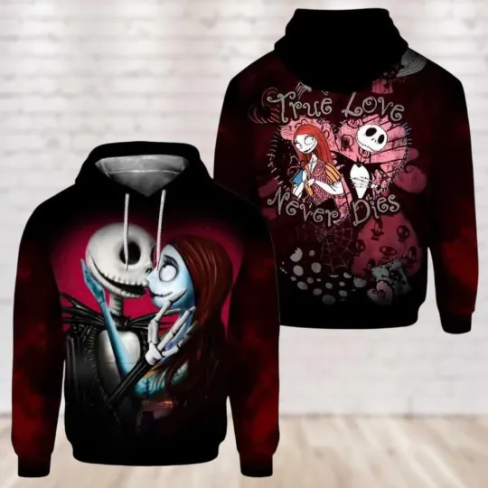 Discover Halloween Jack And Sally Hoodies