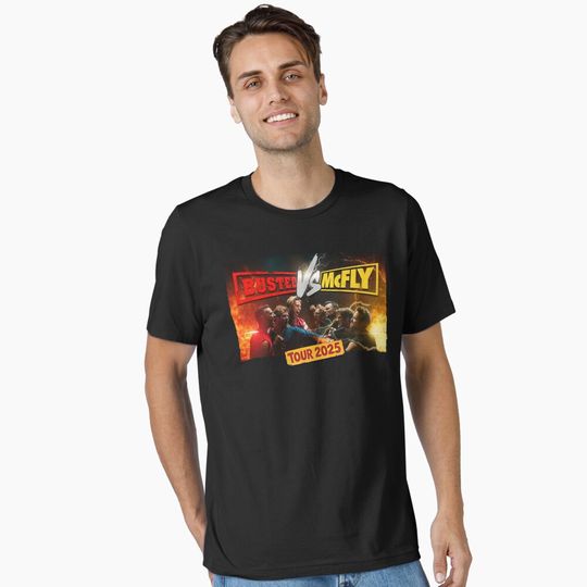 Discover Busted vs McFly Tour Essential T-Shirt
